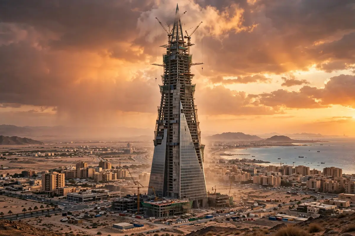 Jeddah Tower Passes 113 Floors: The Kilometre-High Dream Is Climbing Again