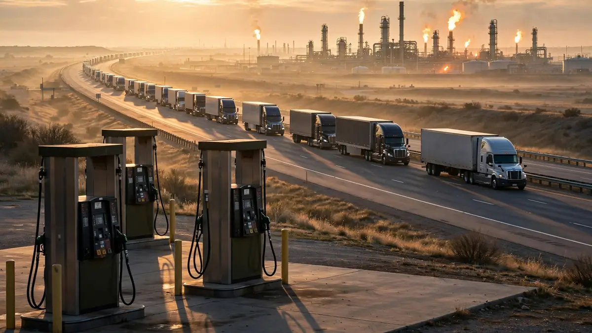 Diesel at a Record $6.50 a Gallon, Explained: Why a Fuel You Don't Buy Is Raising Your Bills