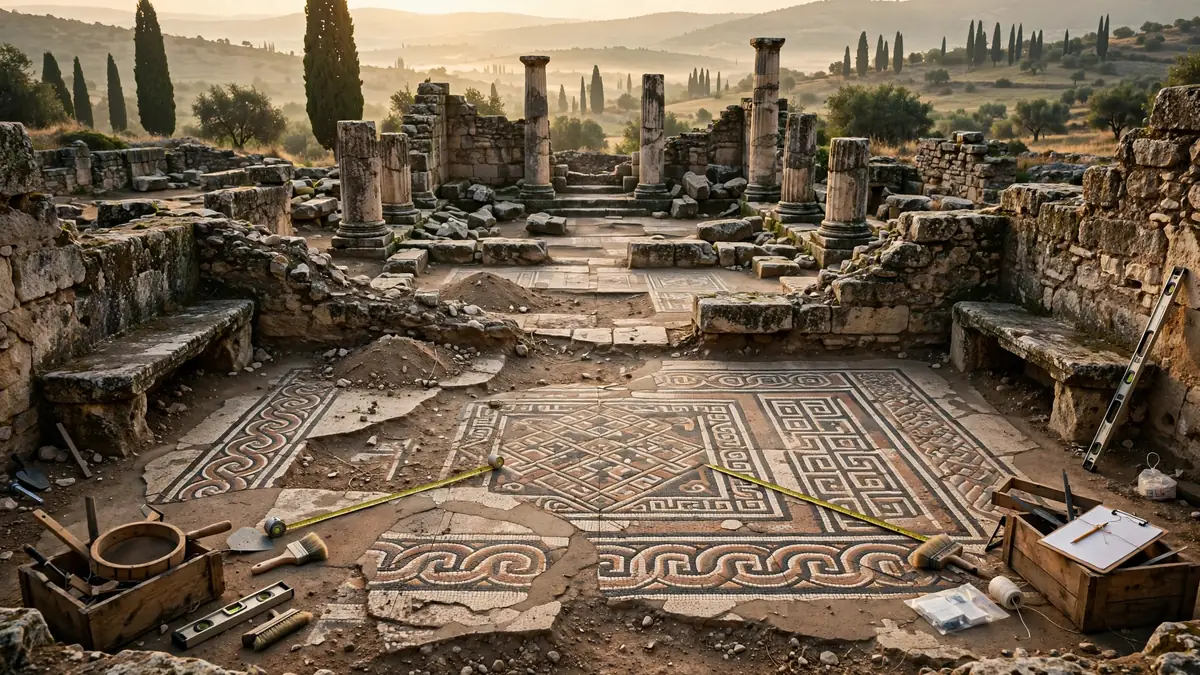 The Classroom That Made Alexander Great: New Digs Reveal Aristotle's School at Mieza
