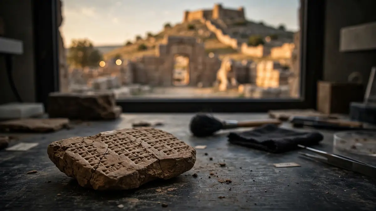 A Piece of the World's Oldest Peace Treaty Resurfaces in Türkiye After 3,200 Years