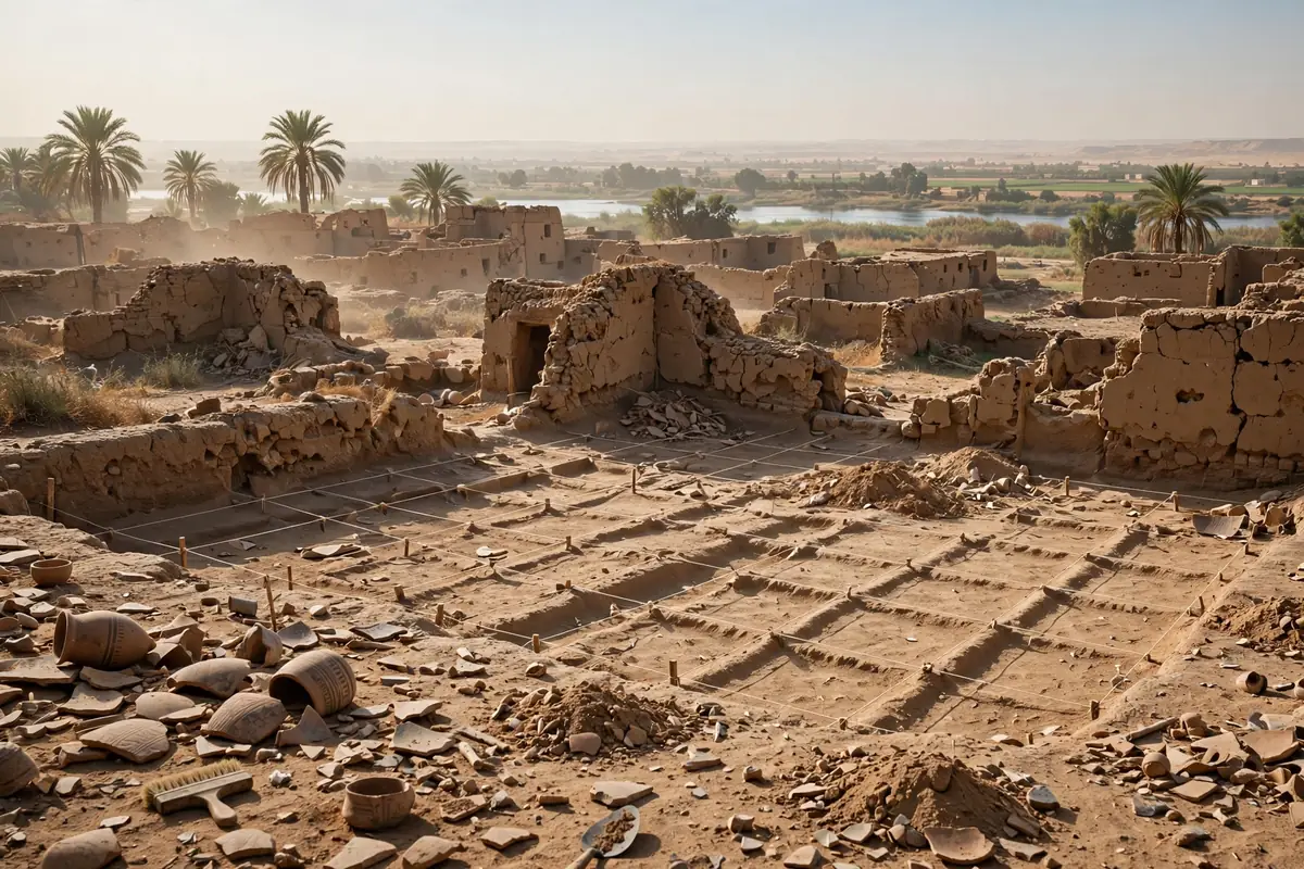 Warhorse Buried With Honours: Egypt's 3,000-Year-Old Desert Fortress Gives Up Its Secrets