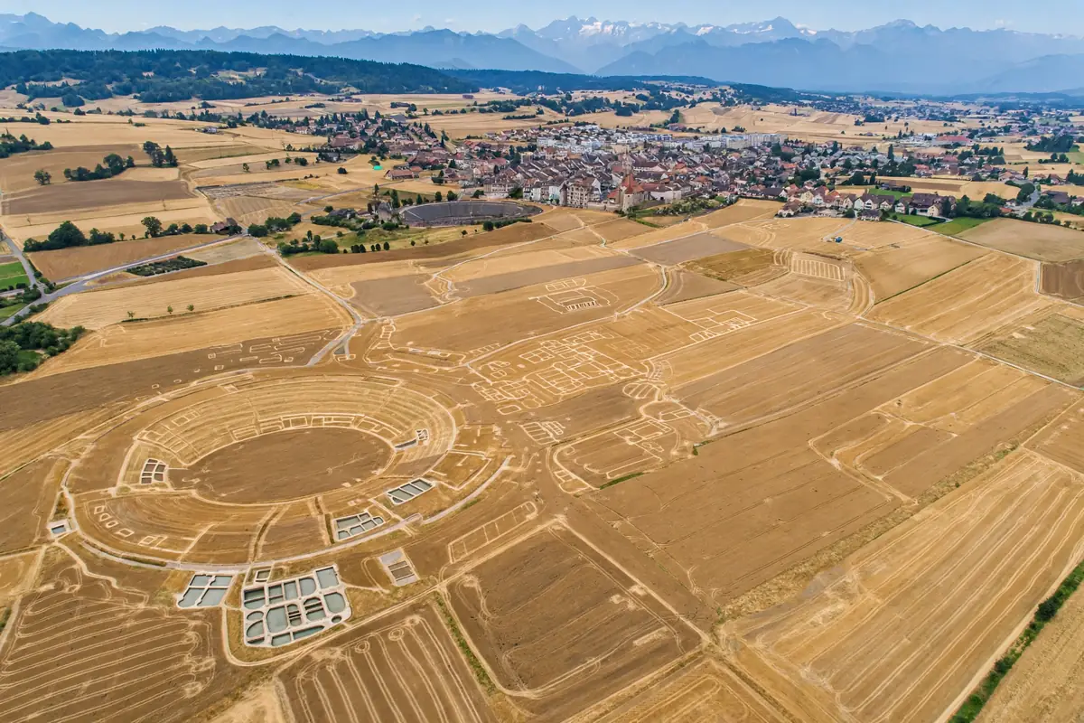 Record Drought Exposes Buried Roman City and Redraws the Map of Ancient Switzerland