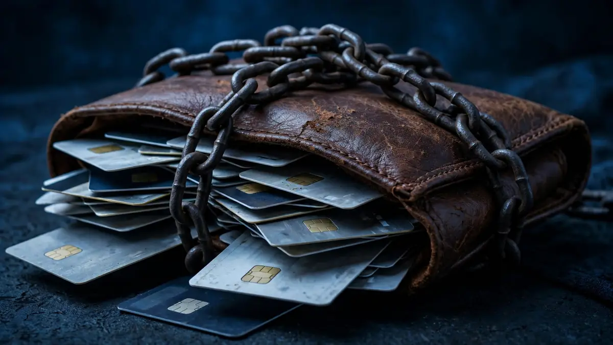 Credit Card Debt Hits a Record $1.26 Trillion as America's Savings Buffer Runs Thin